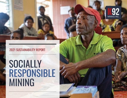 Thumbnail K92 Mining Sustainability Report 2021