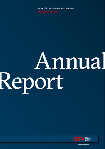 Thumbnail Bank für Tirol und Vorarlberg Annual Report 2016