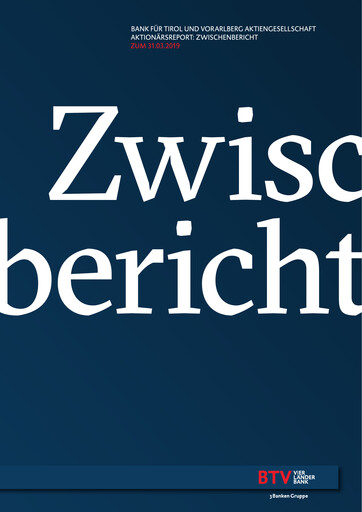 Thumbnail Bank für Tirol und Vorarlberg Quarterly Report 2019-q1