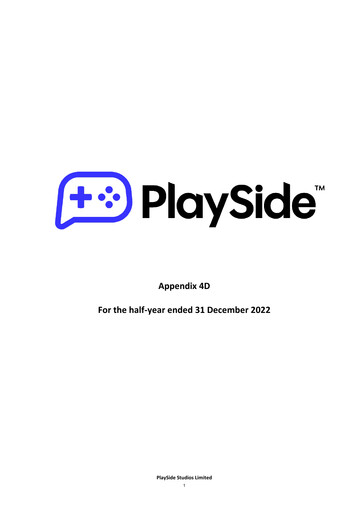 Thumbnail PlaySide Studios Financial Report 2023-h1