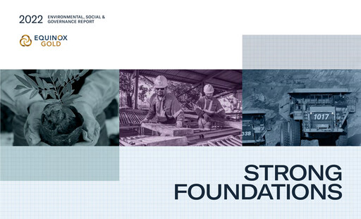 Thumbnail Equinox Gold
 ESG Report 2022