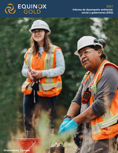 Thumbnail Equinox Gold
 ESG Report 2021