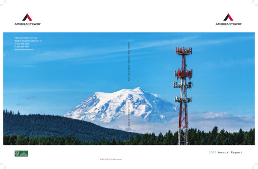 Thumbnail American Tower Annual Report 2018