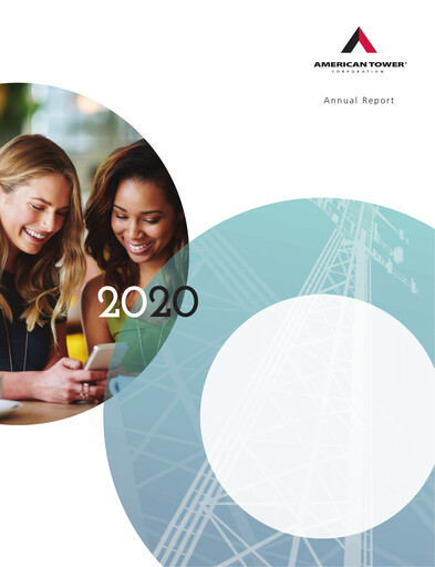 Thumbnail American Tower Annual Report 2020