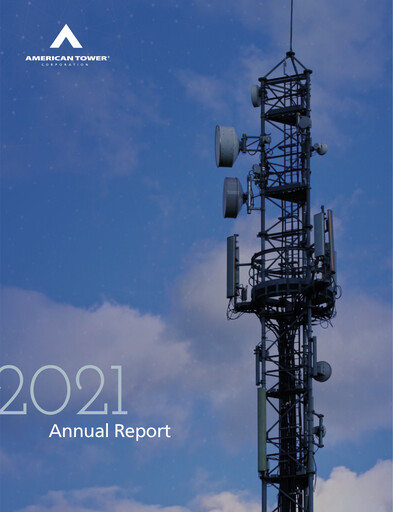 Thumbnail American Tower Annual Report 2021