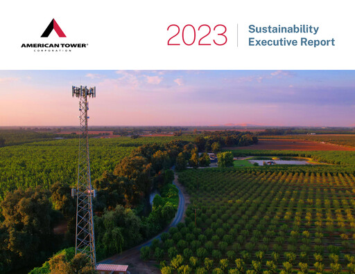 Thumbnail American Tower Sustainability Report 2023