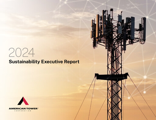 Thumbnail American Tower Sustainability Report 2024