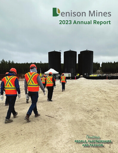 Thumbnail Denison Mines
 Annual Report 2023