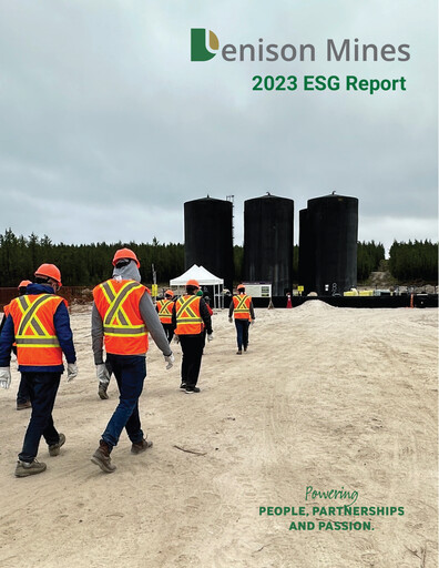 Thumbnail Denison Mines
 ESG Report 2023