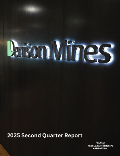 Thumbnail Denison Mines
 Quarterly Report 2025-q2