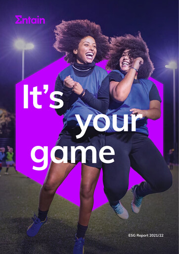 Thumbnail Entain ESG Report 2021-2022