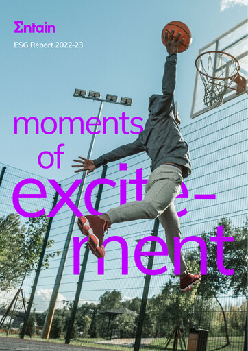 Thumbnail Entain ESG Report 2022-2023