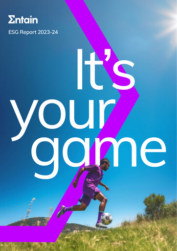 Thumbnail Entain ESG Report 2023-2024
