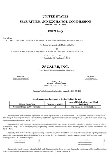 Thumbnail Zscaler Quarterly Report 2024-q1
