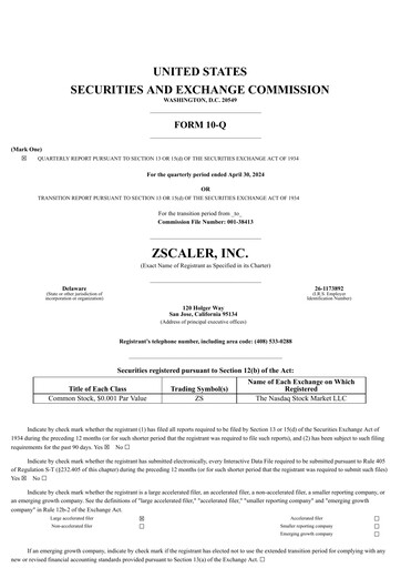 Thumbnail Zscaler Quarterly Report 2024-q3
