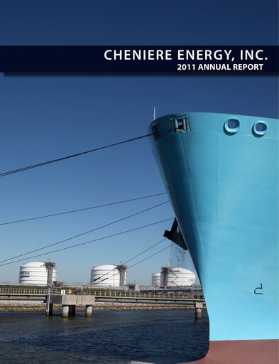 Thumbnail Cheniere Energy
 Annual Report 2011