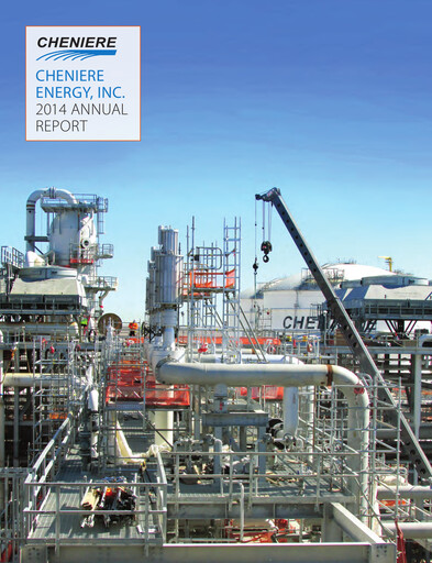 Thumbnail Cheniere Energy
 Annual Report 2014