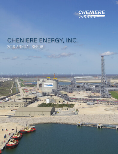 Thumbnail Cheniere Energy
 Annual Report 2018