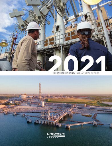 Thumbnail Cheniere Energy
 Annual Report 2021