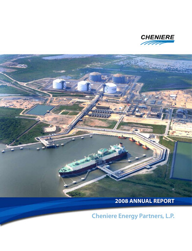 Vorschaubild Cheniere Energy
Partners Jahresbericht 2008