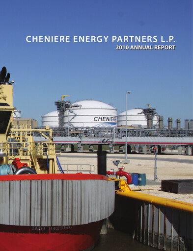 Vorschaubild Cheniere Energy
Partners Jahresbericht 2010