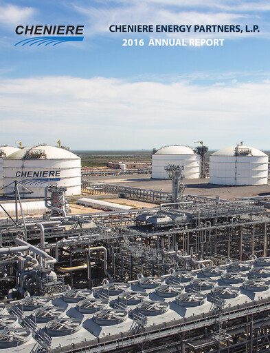 Vorschaubild Cheniere Energy
Partners Jahresbericht 2016