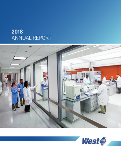 Thumbnail West Pharmaceutical Services Annual Report 2018