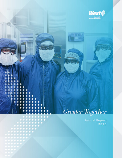 Thumbnail West Pharmaceutical Services Annual Report 2020