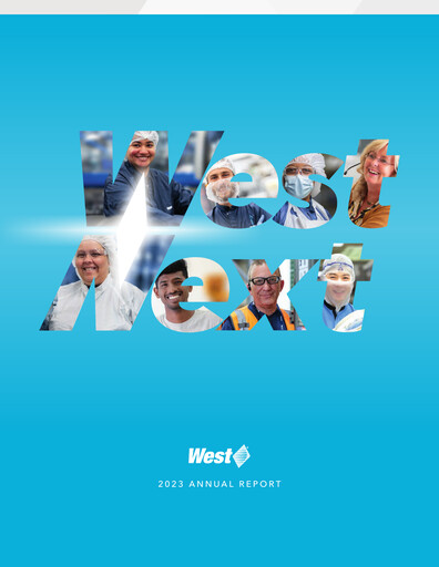 Thumbnail West Pharmaceutical Services Annual Report 2023