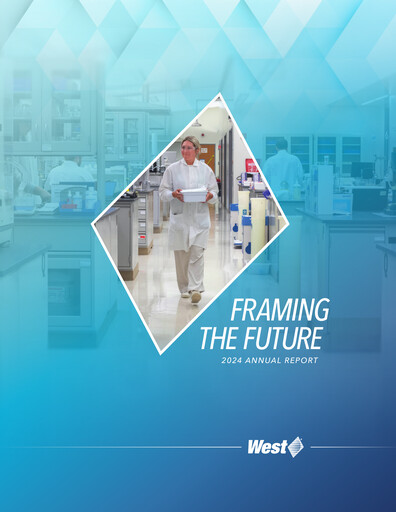 Thumbnail West Pharmaceutical Services Annual Report 2024