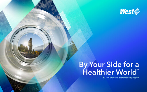 Thumbnail West Pharmaceutical Services Sustainability Report 2025