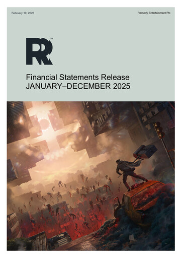 Vorschaubild Remedy Entertainment Finanzbericht 2025