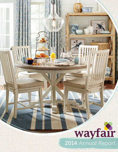 Miniature Wayfair Rapport annuel 2014