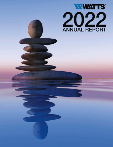 Thumbnail Watts Water Technologies
 Annual Report 2022