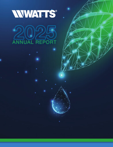 Thumbnail Watts Water Technologies
 Annual Report 2025