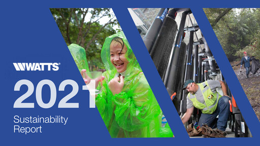 Thumbnail Watts Water Technologies
 Sustainability Report 2021