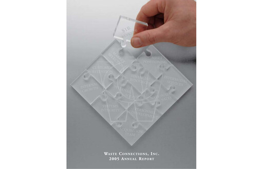 Thumbnail Waste Connections Annual Report 2005