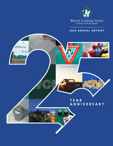 Thumbnail Waste Connections Annual Report 2022