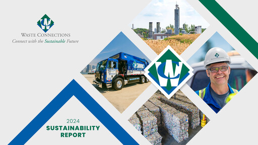 Thumbnail Waste Connections Sustainability Report 2024