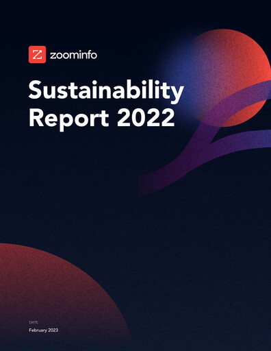 Vorschaubild ZoomInfo Nachhaltigkeitsbericht 2022