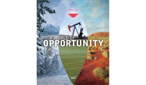 Thumbnail Vermilion Energy
 Annual Report 2004