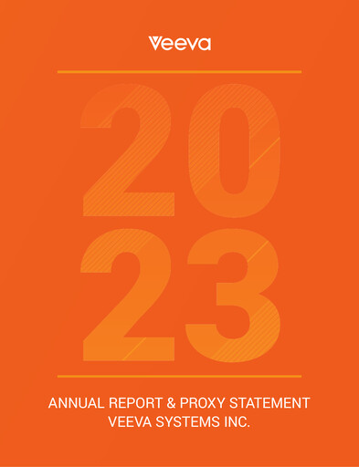 Thumbnail Veeva Systems Annual Report 2023