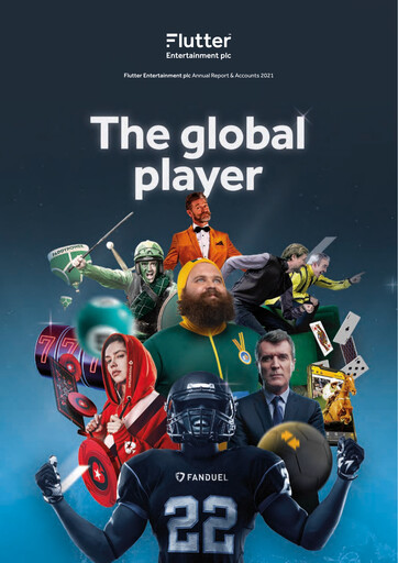 Thumbnail Flutter Entertainment Annual Report 2021