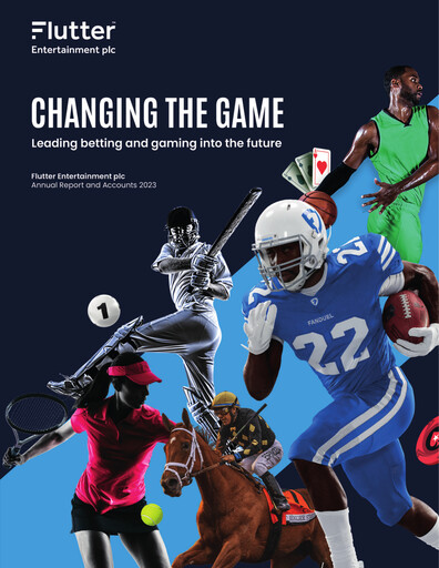 Thumbnail Flutter Entertainment Annual Report 2023