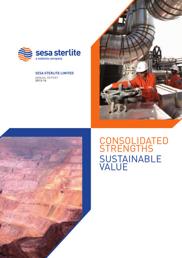 Thumbnail Vedanta Annual Report 2013-2014