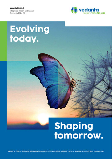 Thumbnail Vedanta Annual Report 2024-2025