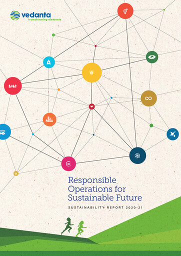 Thumbnail Vedanta Sustainability Report 2021