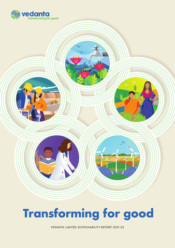 Thumbnail Vedanta Sustainability Report 2022