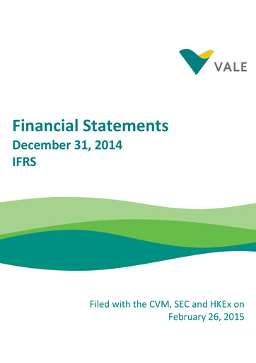 Thumbnail Vale Financial Statement 2014