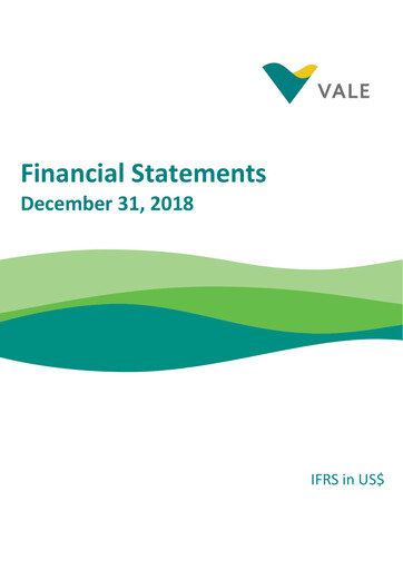 Thumbnail Vale Financial Statement 2018